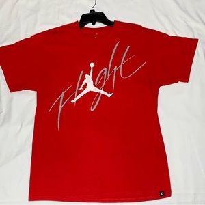 Men’s Red Air Jordan Flight T-Shirt
